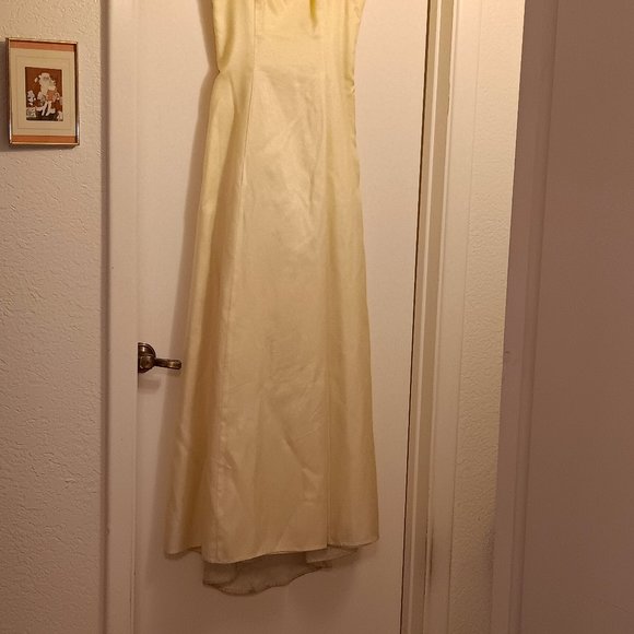 Vintage Beautiful Yellow Prom/Formal Dress from 2001 - Size 3/4 - Picture 13 of 15